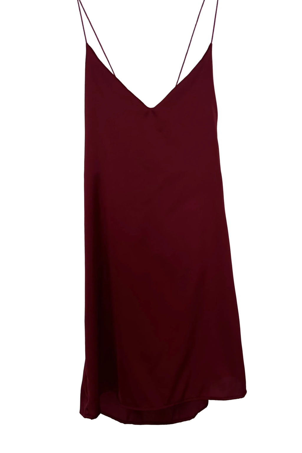 Slip Dress Curto - Cherry