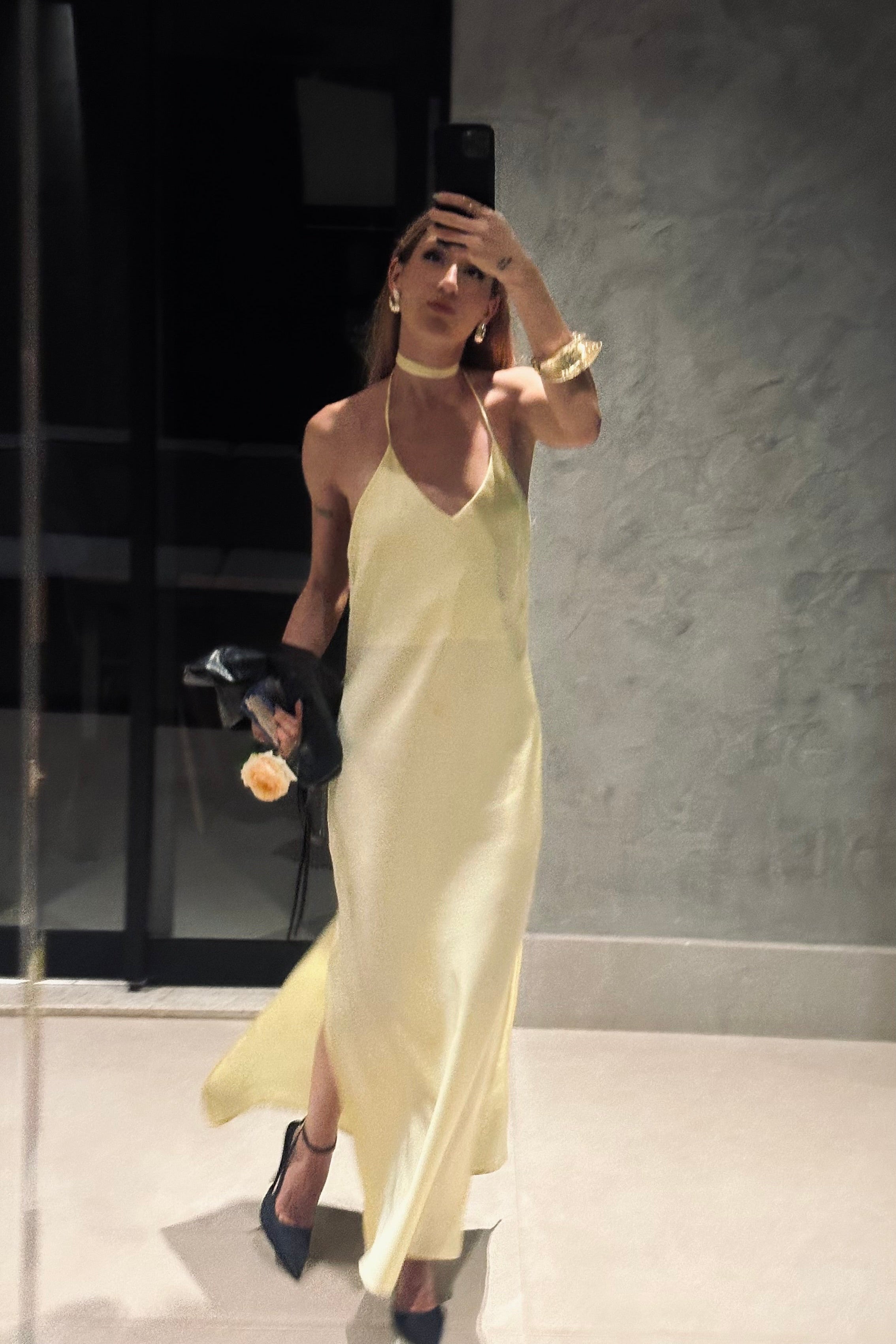 Slip Dress Dream - Amarelo