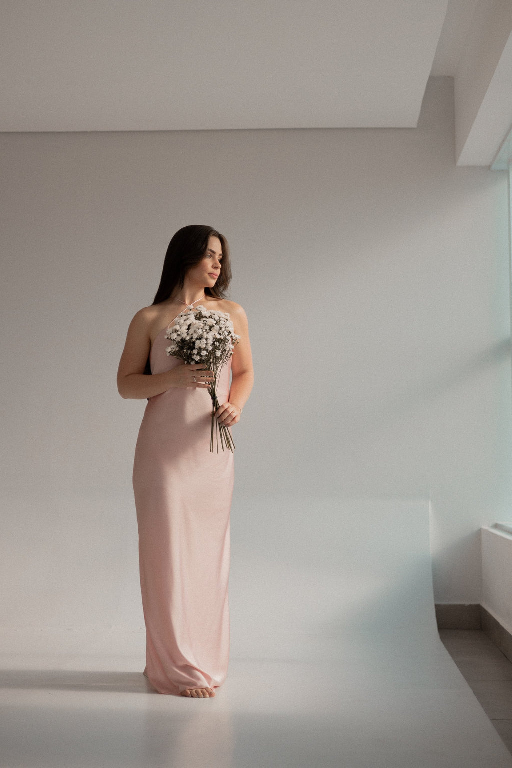 Slip Dress Dream - Rosa Quartzo