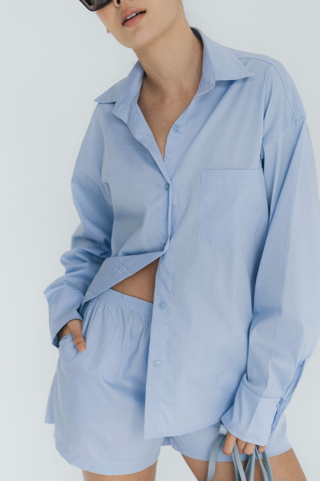 Camisa Celine - Azul