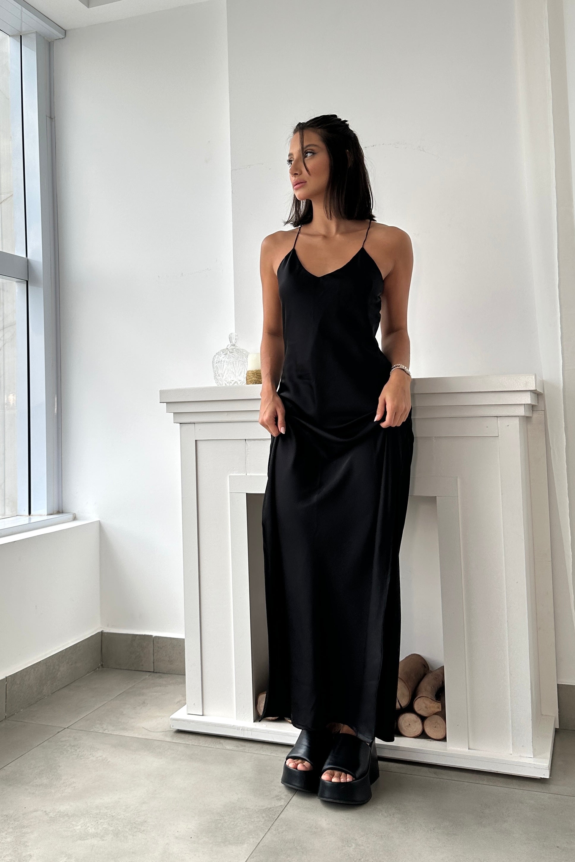 Slip Dress  Dream - Preto
