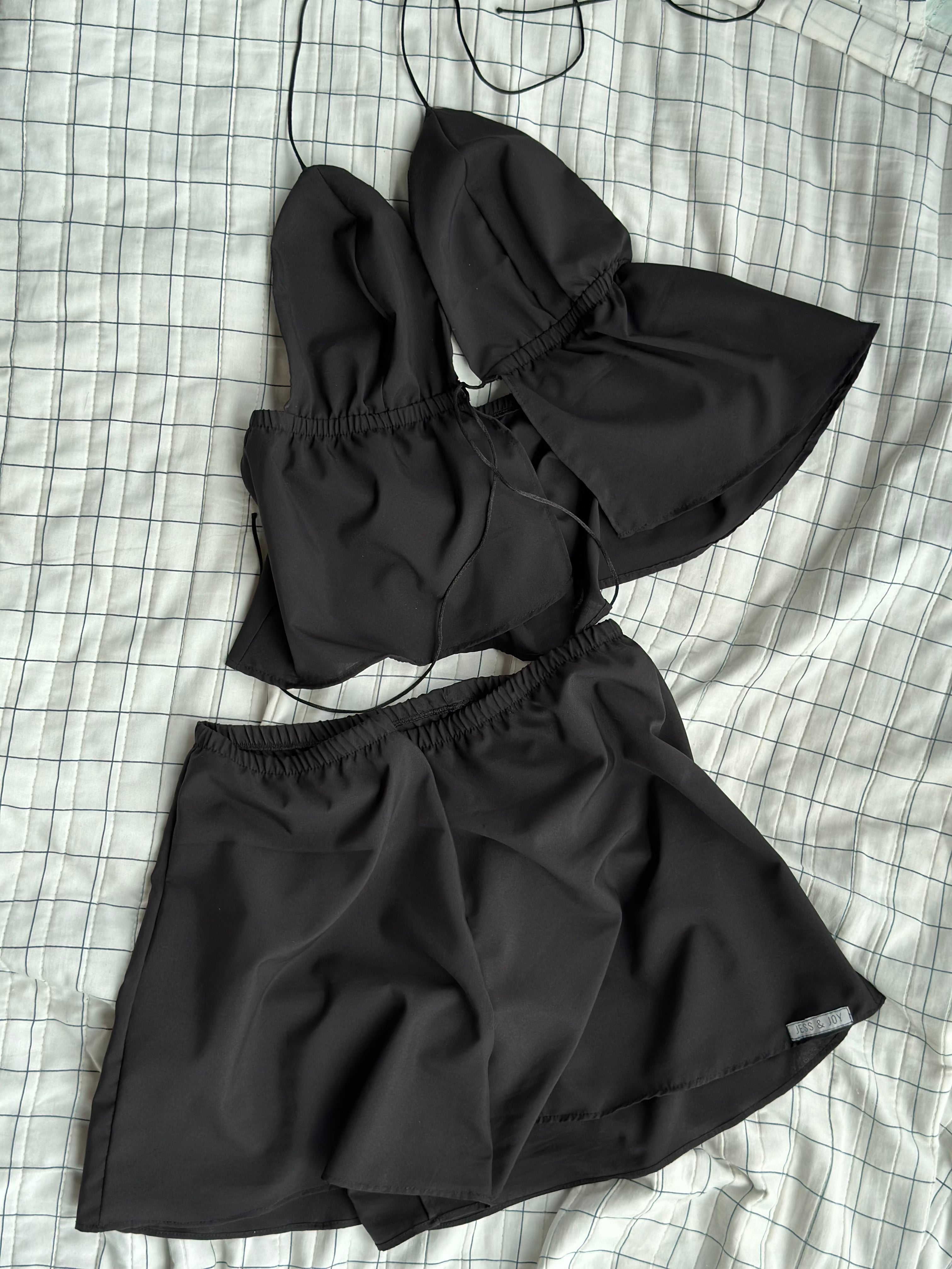 Baby Doll Vicky - Preto