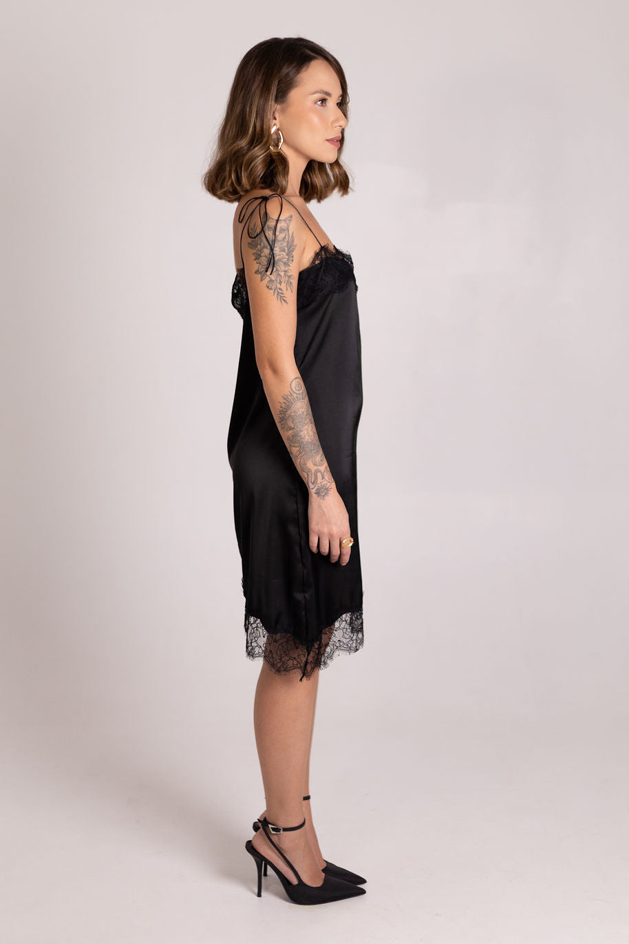 Slip Dress Verona - Preto