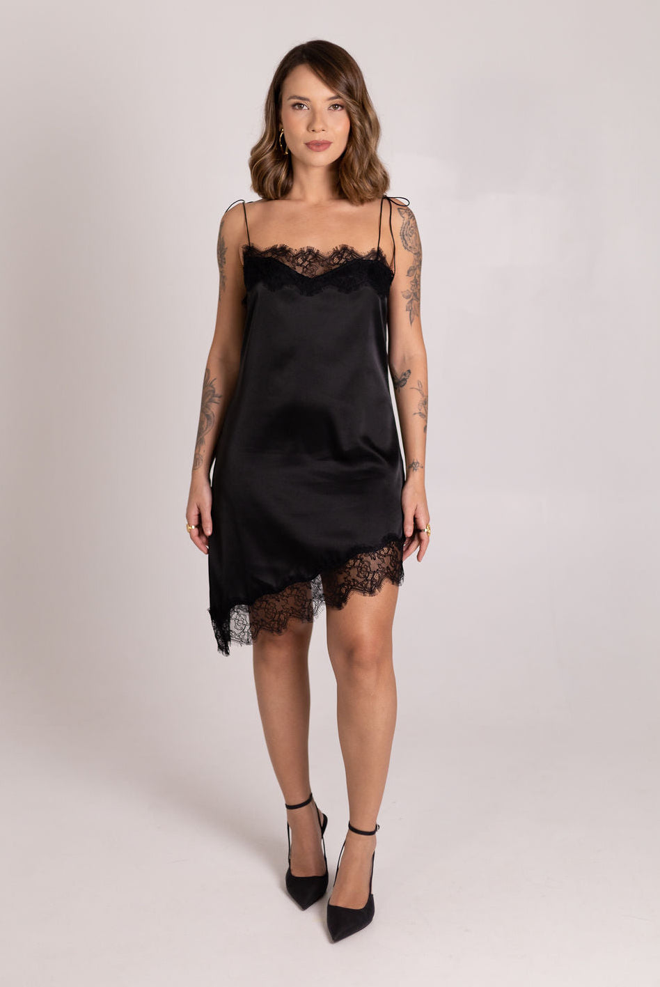 Slip Dress Verona - Preto