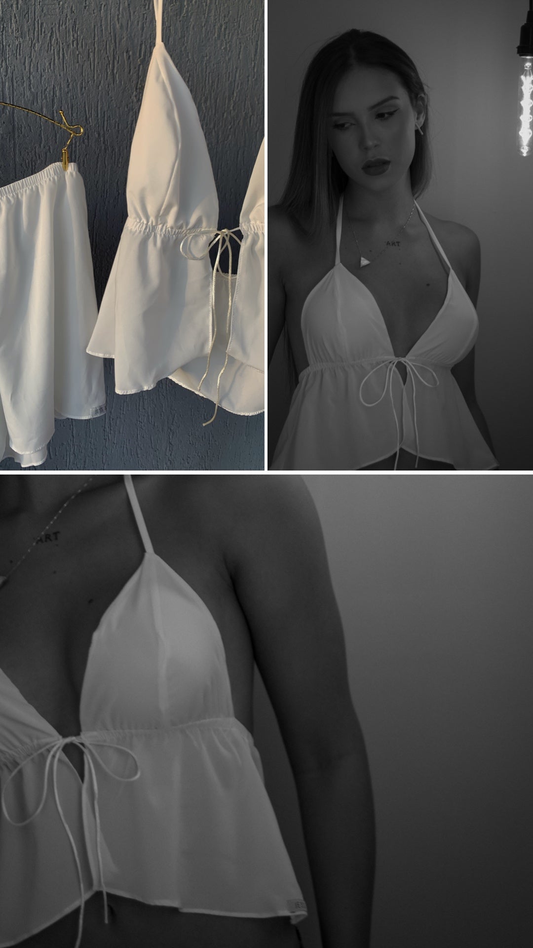 Baby Doll Vicky - off white